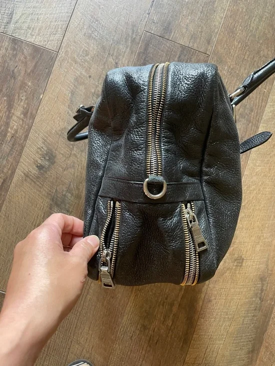 Prada Black Shiny Leather Tote - Picture 5 of 16